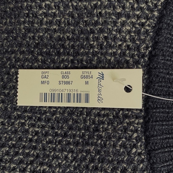 NEW Madewell Province Crossback Knit Sweater - Picture 8 of 9